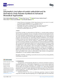 6. Poly(methyl vinyl ether-alt-maleic anhydride) and Its Derivatives From Polymer Synthesis to Advanced Biomedical Applications.pdf.jpg