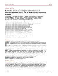 Survival of classic and biological systemic drugs in psoriasis. Results of the BIOBADADERM registry and critical analysis.pdf.jpg