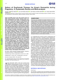 Safety of Dupilumab Therapy for Atopic Dermatitis during Pregnancy. A Systematic Review and Meta-analysis.pdf.jpg