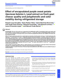 J Sci Food Agric - 2026 - Lucas‐González - Effect of encapsulated purple sweet potato Ipomoea batatas L peel extract on.pdf.jpg