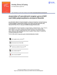 Association of cannabinoid receptor genes (CNR1 and CNR2) polymorphisms and panic disorder.pdf.jpg