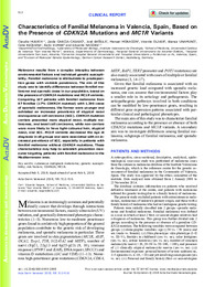 Characteristics of Familial Melanoma in Valencia.pdf.jpg