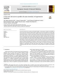 A one-year risk score to predict all-cause mortality in hypertensive.pdf.jpg