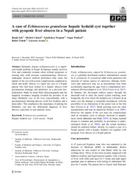 A case of Echinococcus granulosus hepatic hydatid cyst together with pyogenic liver abscess in a Nepali patient.pdf.jpg