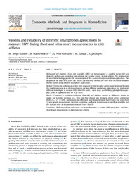 2022 (Q1) [CMPB] Validity and reliability of different smartphones applications to measure HRV during short and ultra-short measurements in elite athletes.pdf.jpg