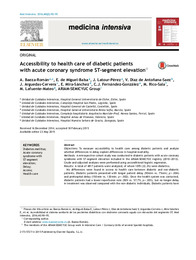 Accessibility to health care of diabetic patients with acute coronary syndrome ST-segment elevation.pdf.jpg