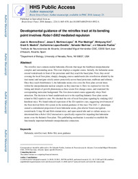 Developmental guidance of the retroflex tract at its bending point involves Robo1-Slit2-mediated floor plate repulsion.pdf.jpg