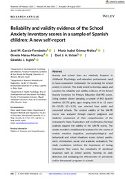 Psychology in the Schools - 2023 - García‐Fernández - Reliability and validity evidence of the School Anxiety Inve.pdf.jpg