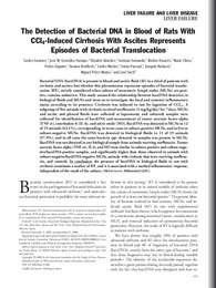 The detection of bacterial DNA in blood of rats with CCl4-induced cirrhosis with ascites represents episodes of bacterial translocation.pdf.jpg