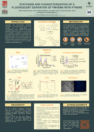 19. Poster. BIOPOL 2024. Synthesis and characterization of a fluorescent derivative of pmvema with pyrene.pdf.jpg