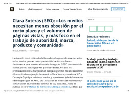 Clara Soteras (SEO)_ «Los medios necesitan menos obsesión por el corto plazo y el volumen de páginas vistas, y más foco en el trabajo de autoridad, marca, producto y comunidad» — Revista de Innovación en Periodismo.pdf.jpg
