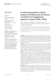 a national population based study of mortality and risk factors in COVID-19-hospitalized patients in Spain (2020-2021).pdf.jpg