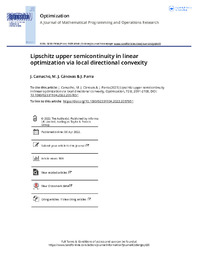 Lipschitz upper semicontinuity in linear optimization via local directional convexity.pdf.jpg